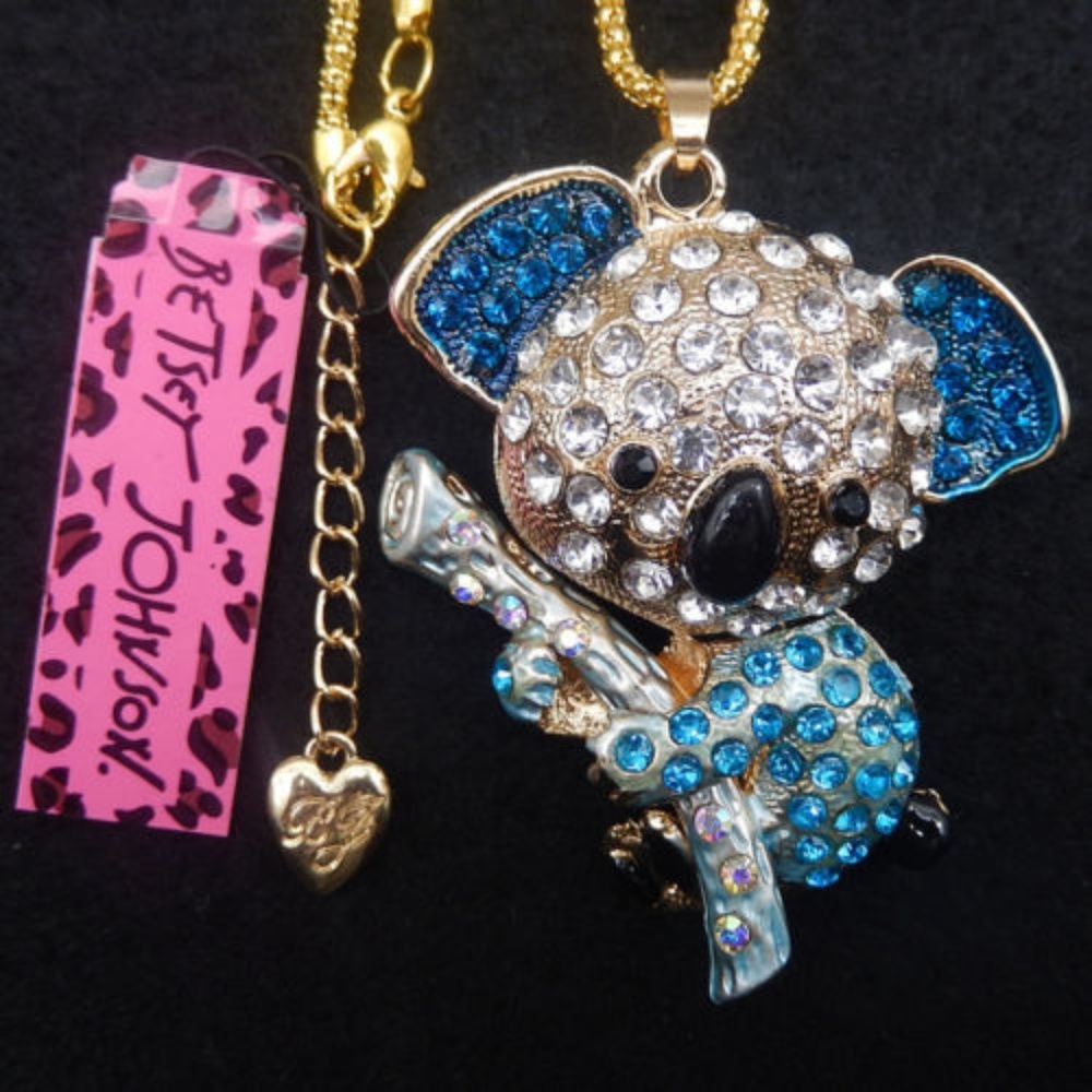 Fashion Jewelry, Adorable Koala Bear Necklace